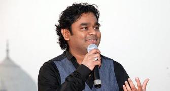 Pix: Rahman launches his latest music at the Taj