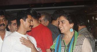 PIX: Aamir celebrates 10 years of Lagaan