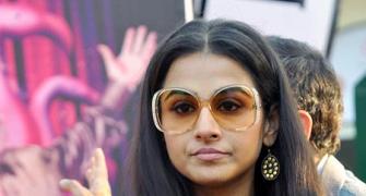 PIX: Vidya Balan promotes Dirty Picture