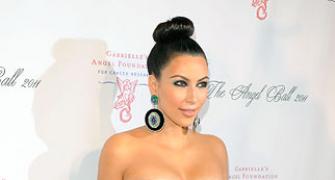 Kim Kardashian revives Liz Taylor's high fashion look