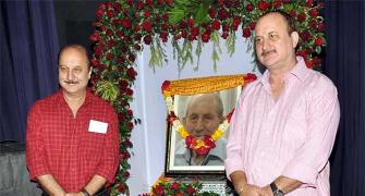 PIX: Anupam Kher's father's 'colourful' Chautha