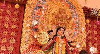 PIX: Bachchans, Kajol celebrate Durga Pooja