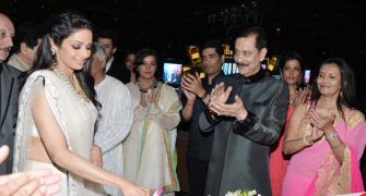 PIX: Jeetendra, Anil Kapoor celebrate Sridevi's Padma Shri