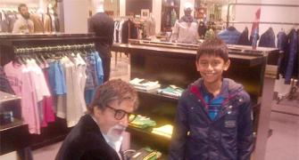 Spotted: Amitabh Bachchan in London