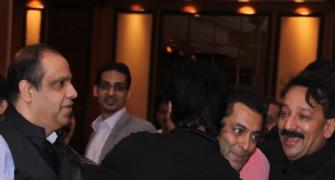 PIX: Salman, Shah Rukh reunite at Iftar party