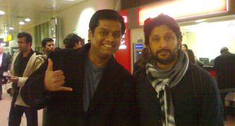 Spotted: Arshad Warsi at London airport