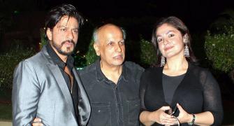 PIX: Shah Rukh, Amitabh, Rani at Vishesh Bhatt's wedding reception
