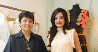 PIX: Falguni Pathak picks her wardrobe for Navratri
