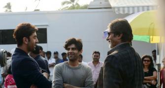 Ranbir Kapoor shoots with Amitabh Bachchan