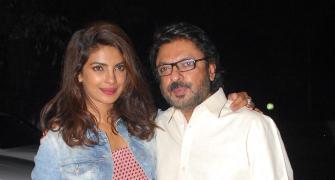 PIX: Priyanka, Hrithik, Kangna party with Sanjay Leela Bhansali