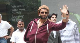 IMAGE: Ranveer Singh discharged from hospital following shoulder surgery