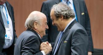 Major setback for Blatter, Platini