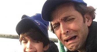 Hrithik Roshan vacations with kids in Africa