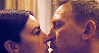 Sorry, James Bond can't kiss!