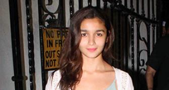 PIX: Alia, Shah Rukh party with Karan Johar