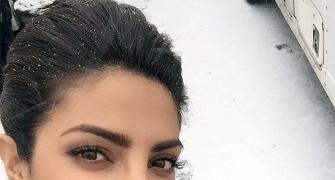 Priyanka Chopra's snowy selfie