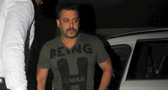 PIX: Salman watches Sultan with family, friends