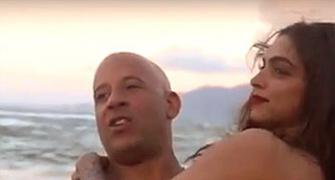 Vin Diesel, Deepika have fun on the set of xXx
