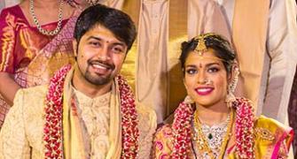 PIX: Chiranjeevi's daughter weds