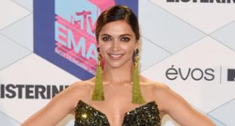 PIX: Deepika Padukone sizzles at the MTV EMA awards