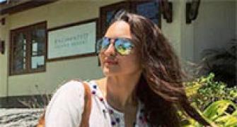 PIX: Sonakshi holidays in Seychelles