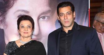 PIX: Salman unveils Asha Parekh's autobiography