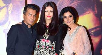 PIX: Aishwarya at a Marathi film's music launch