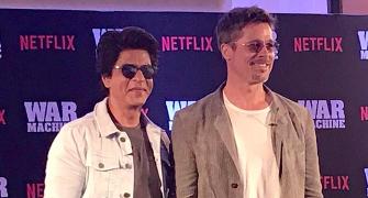 Brad Pitt is chilling with Shah Rukh Khan and we can't even!