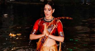 Watch: Kangana trains for sword fights
