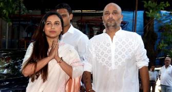 Bachchans, Ranveer grieve with Rani Mukerji