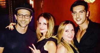 PIX: Hrithik, Sussanne party together