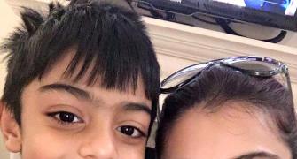 Kajol's adorable picture with son