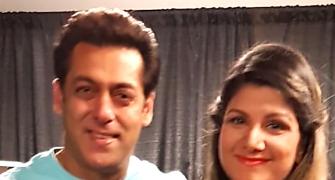 Salman meets his Judwaa co-star Rambha