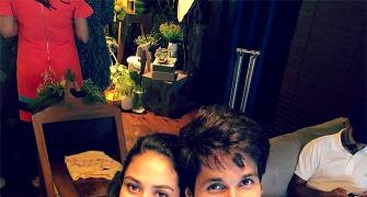 PIX: Cute moments from Mira Rajput's baby shower