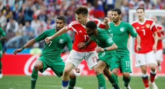 Saudi coach feels the shame in heavy defeat by Russia