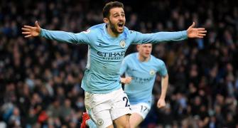 PHOTOS: Man City march on; Chelsea and Arsenal woes continue