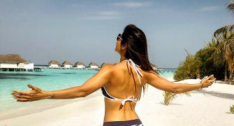 Shilpa Shetty's FUN Maldives holiday