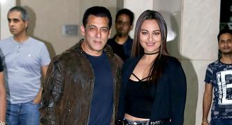 PIX: Katrina, Sonakshi at Salman's birthday bash