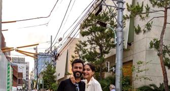 PIX: Sonam, Anand's Japanese holiday