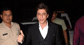PIX: Shah Rukh parties with Katrina