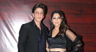 PIX: Deepika, Katrina party with Shah Rukh