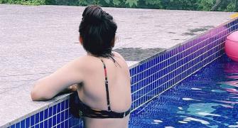Kajal Aggarwal is a Water Baby!