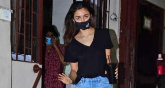 What movie is Alia dubbing for?