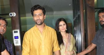 Katrina-Vicky Celebrate Ganpati with Salman
