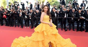 Cannes: Aditi Is In Full Bloom