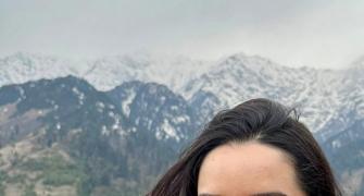 Shraddha's Day Out In The Mountains