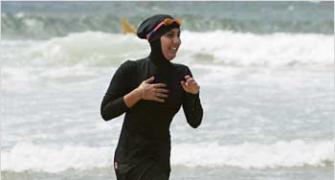 Now, a burkini creates ripples in France