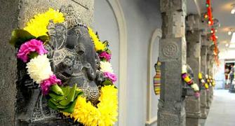 Inside America's oldest Hindu temple
