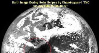 Chandrayaan captures eclipse moments