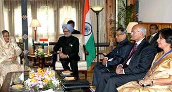 PM Manmohan Singh's hectic schedule in Thimphu